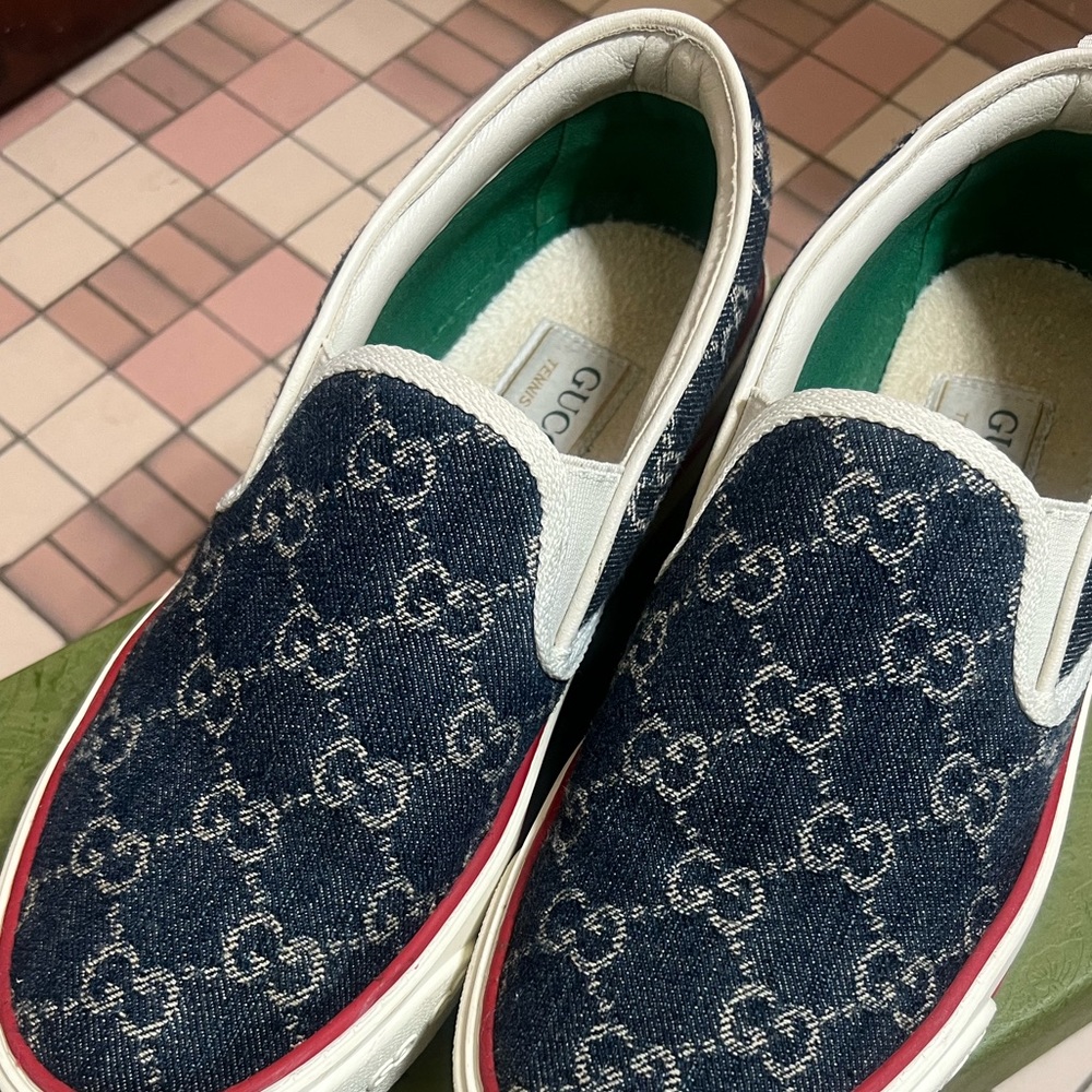 WOMEN'S GUCCI TENNIS 1977 SLIP-ON SNEAKER